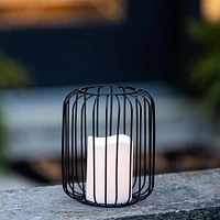 KSP Layne LED Metal Lantern 15x15x18cm (Black)
