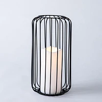 KSP Layne LED Metal Lantern 14x14x23cm (Black)