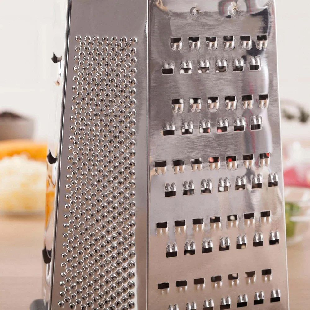 Task Cuisine 6-Sided Tower Grater Hexagon (Black/Stainless Steel)