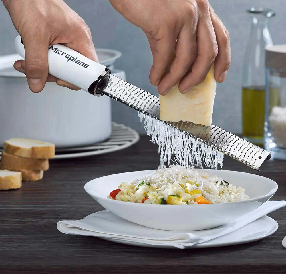 Microplane Premium Rasp Grater& Zester (White)