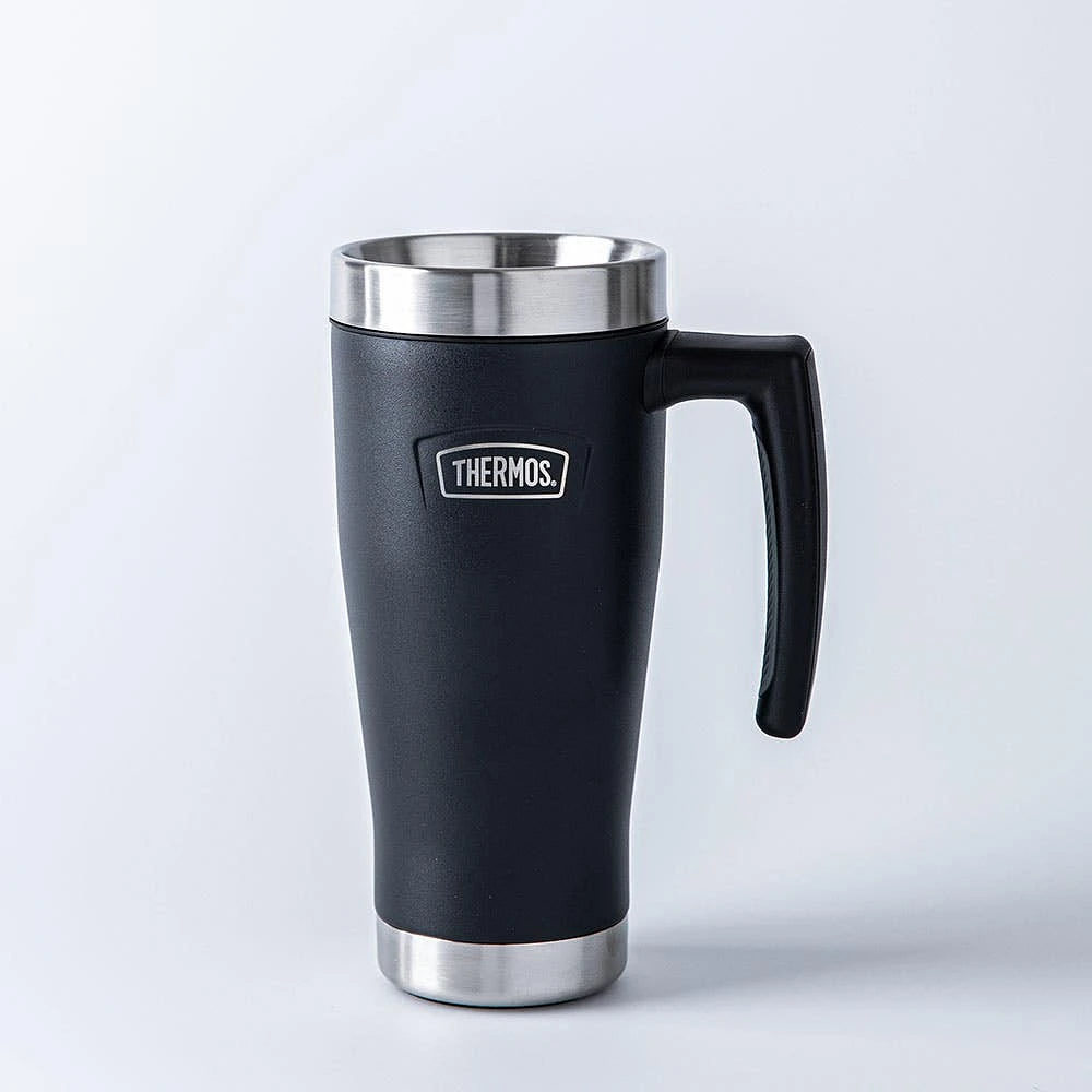 Thermos Icon Series Thermal Travel Mug with Handle (Granite)