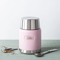 Thermos Icon Series Thermal Food Jar with Spoon (Sunset Pink)