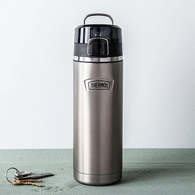 Thermos Icon Series Double Wall Bottle with Spout (Stainless Steel)