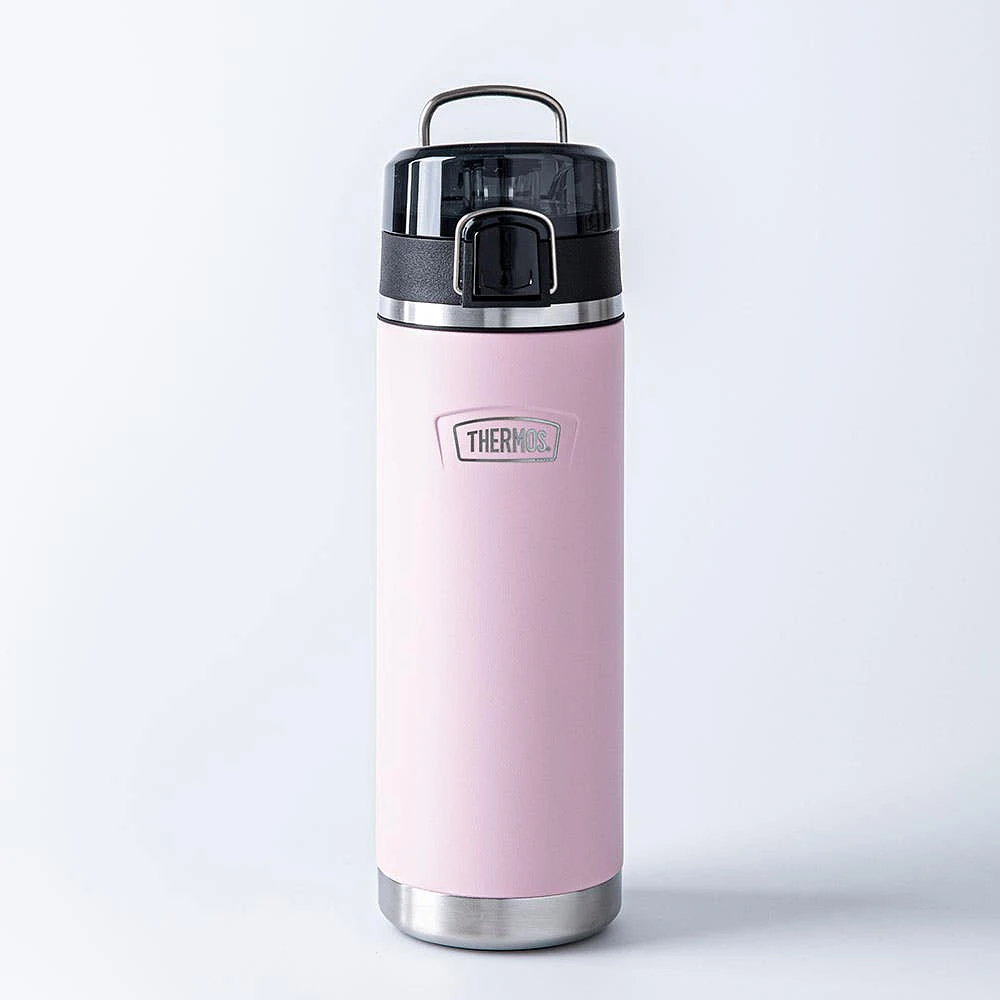 Thermos Icon Series Double Wall Bottle with Spout (Sunset Pink)