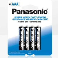 Panasonic Super Heavy Duty 'AAA Batteries - Set of 4