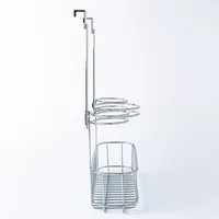 iDesign Classico Over-Cabinet Hair Care Station (Chrome)