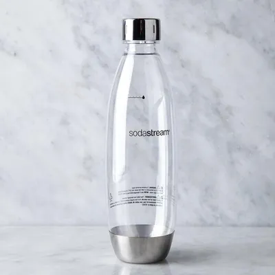 Sodastream Replacement Source-Play Soda Bottle (Stainless Steel)