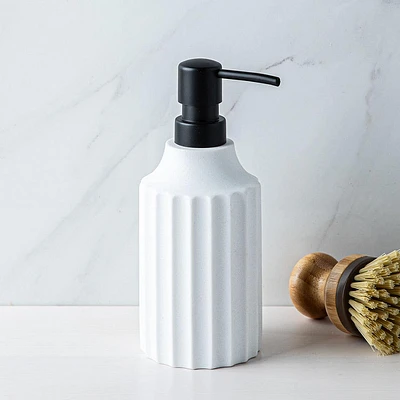 KSP Brunswick Resin Soap Pump (White)