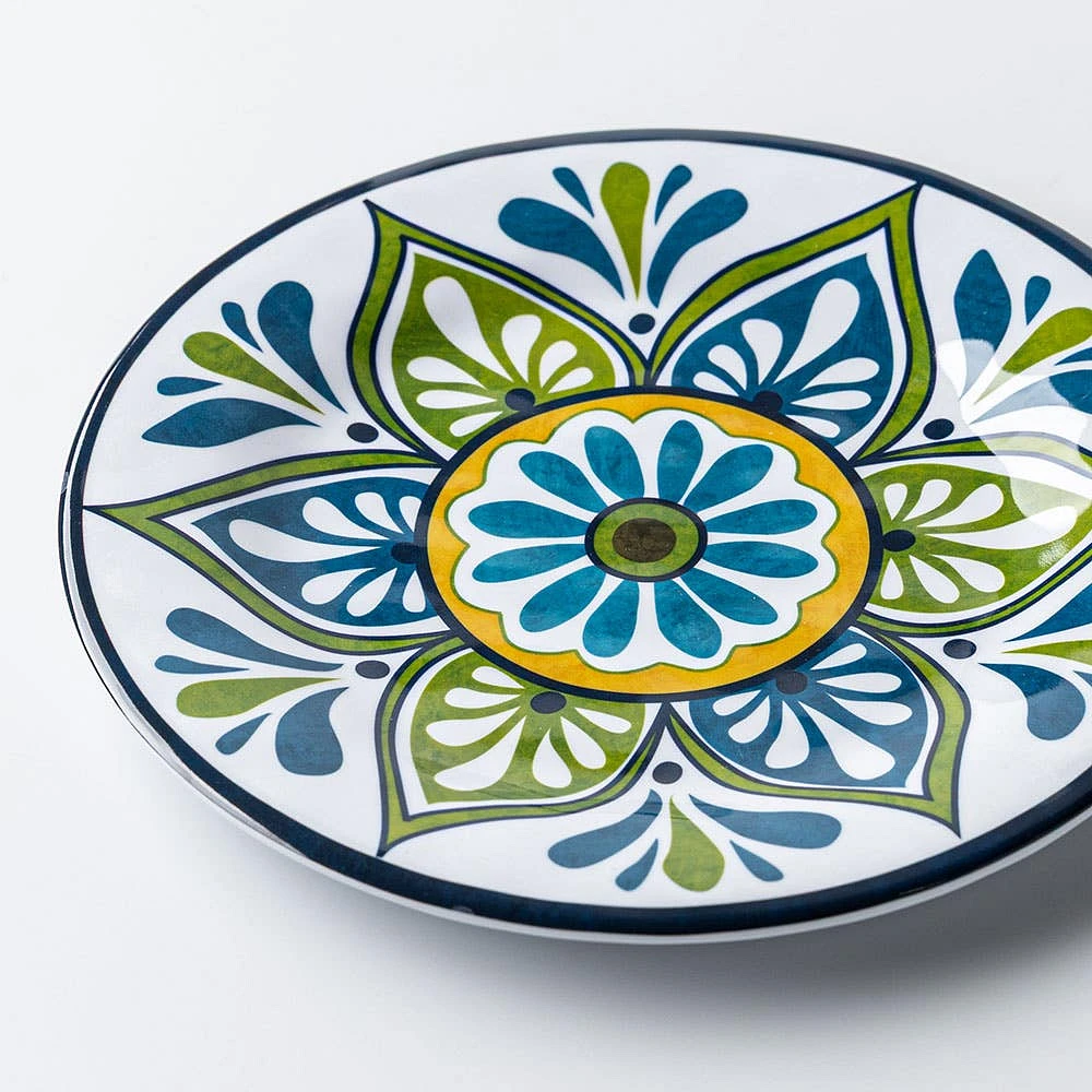 KSP Madrid Patioware Side Plate (Blue/Green)