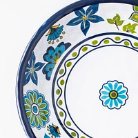 KSP Madrid Patioware Salad Bowl (Blue/Green)