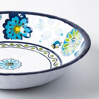KSP Madrid Patioware Salad Bowl (Blue/Green)