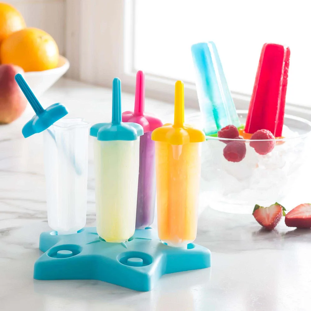 KSP Ice Pop Freezer 'Star' Popsicle Mold - Set of 6