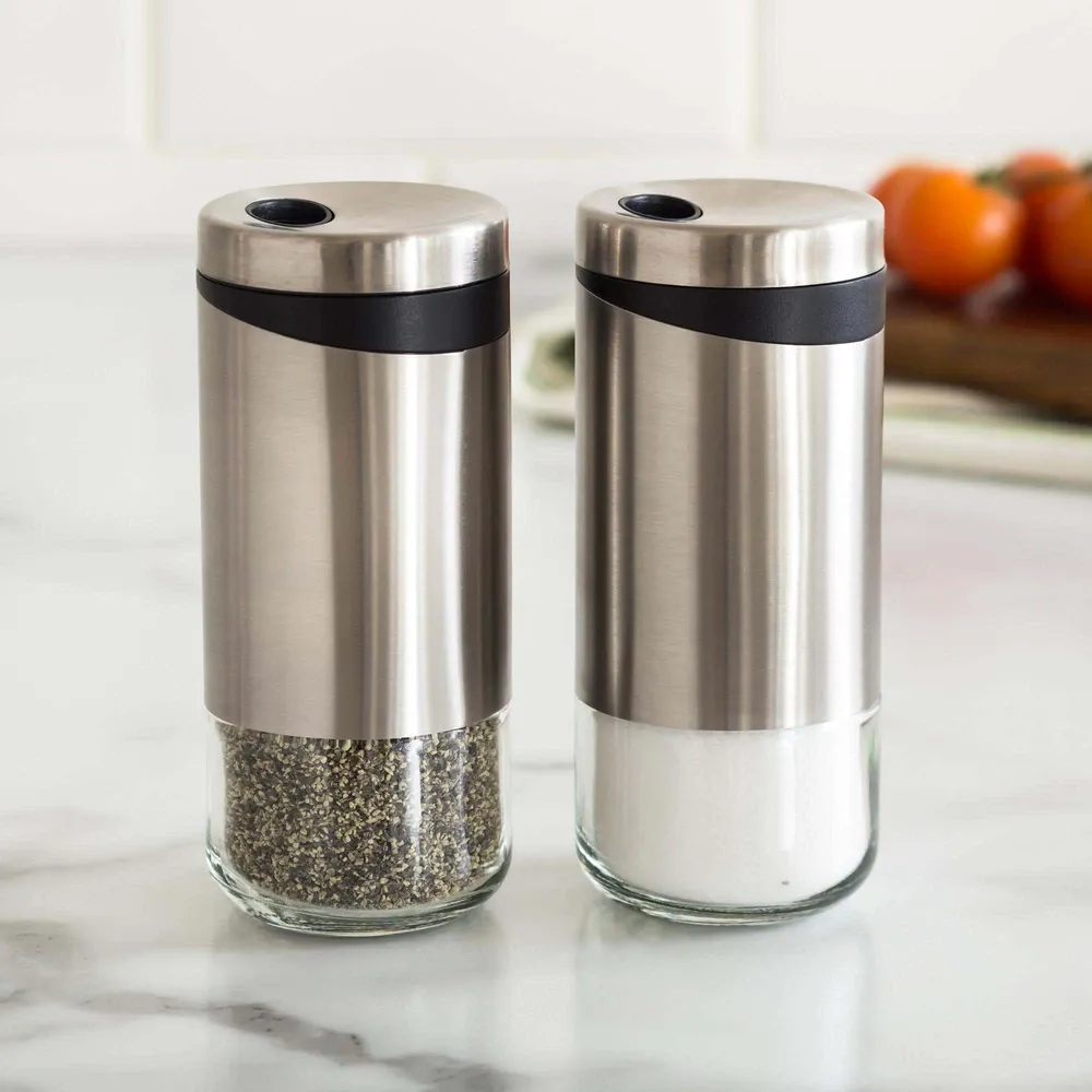 KSP Rotary Salt & Pepper Shaker - Set of 2