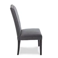 KSP Tiffany Fabric Dining Chair (Grey)