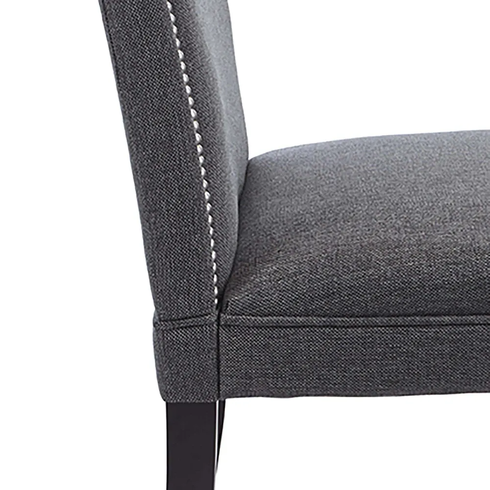 KSP Tiffany Fabric Dining Chair (Grey)