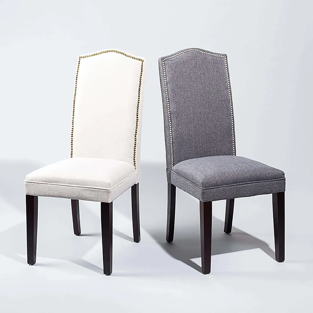 KSP Tiffany Fabric Dining Chair (Grey)