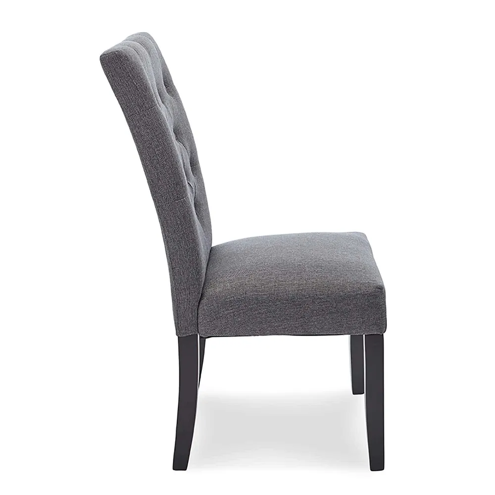 KSP Audrey Fabric Dining Chair (Grey)