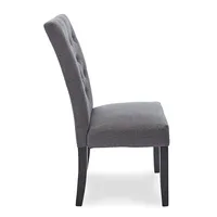 KSP Audrey Fabric Dining Chair (Grey)