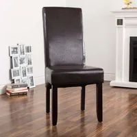 KSP Cole Bonded Leather Dining Chair (Brown)