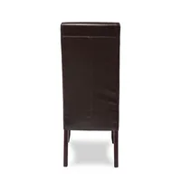 KSP Cole Bonded Leather Dining Chair (Brown)
