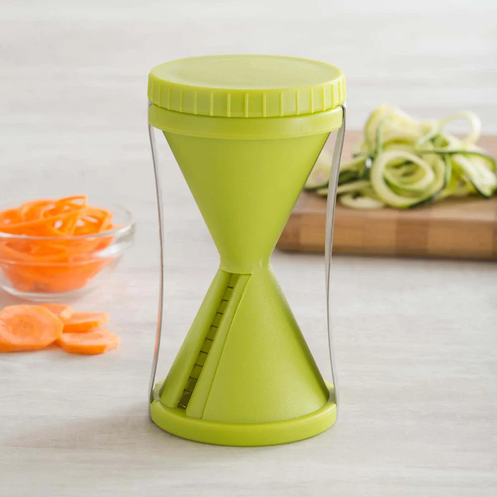 KSP Veggi Twist 'Mini' Spiral Vegetable Slicer (Green)