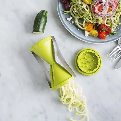 KSP Veggi Twist 'Mini' Spiral Vegetable Slicer (Green)