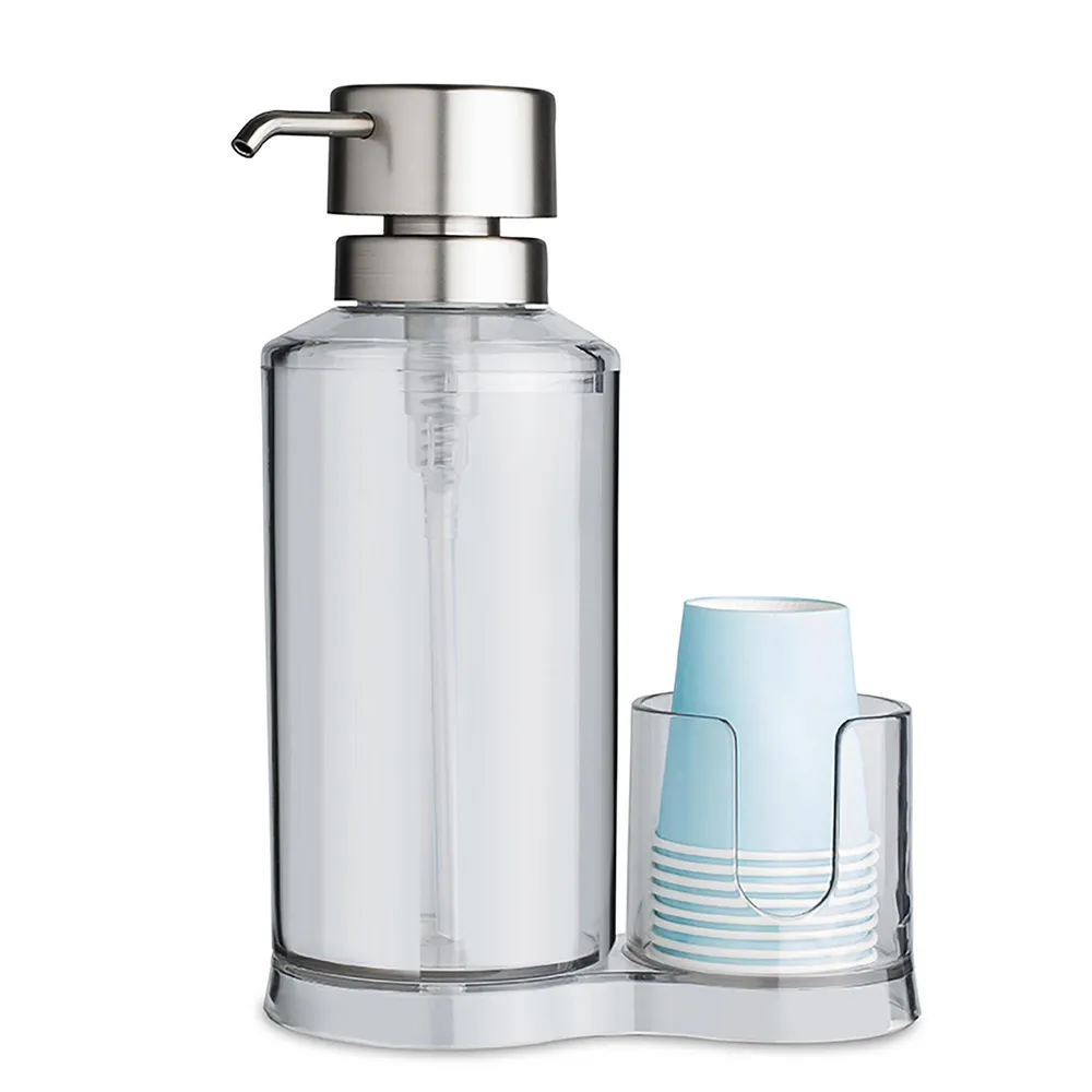 iDesign Clarity Mouthwash Caddy