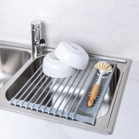 KSP SINKSMART Roll-Up Silicone Dish Drying Rack