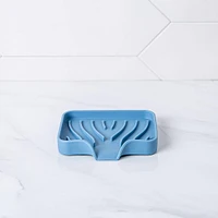 KSP Sinksmart Silicone Soap/Sponge Holder (Slate Blue)