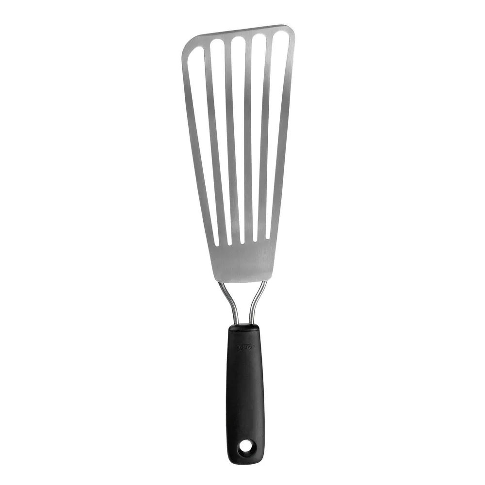 OXO Good Grips Long Fish Turner (Black/Stainless Steel)