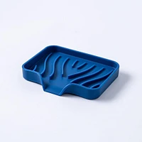 KSP Sinksmart Silicone Soap/Sponge Holder (Navy)