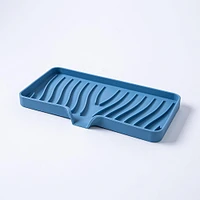 KSP Sinksmart Silicone Sink/Sponge Tray (Slate Blue)