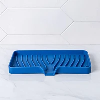 KSP Sinksmart Silicone Sink/Sponge Tray (Navy)