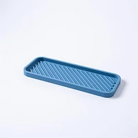 KSP Sinksmart Silicone Sink Organizer Tray (Slate Blue)