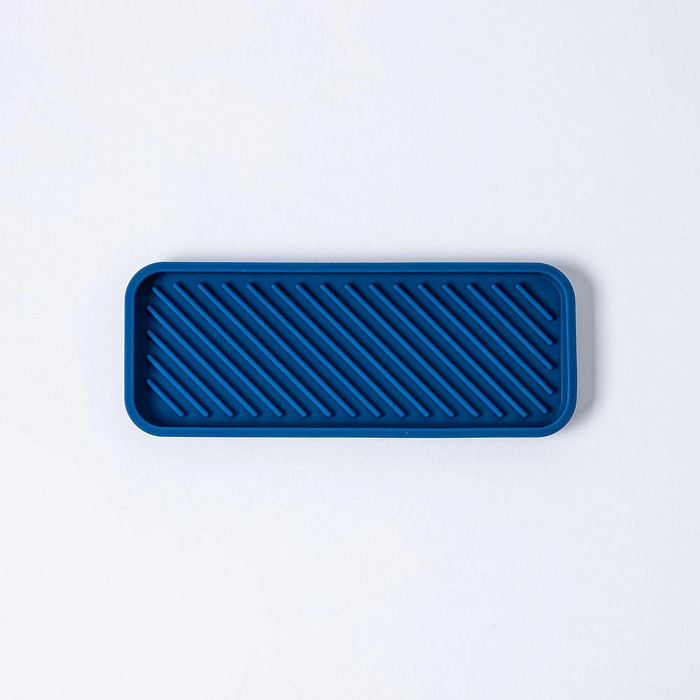 KSP Sinksmart Silicone Sink Organizer Tray (Navy)