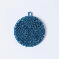 KSP Sinksmart 'Round' Silicone Scrubber Sponge (Slate Blue)