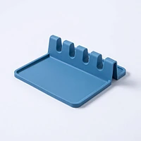 KSP Countersmart Silicone Utensil/Spoon Rest (Slate Blue)