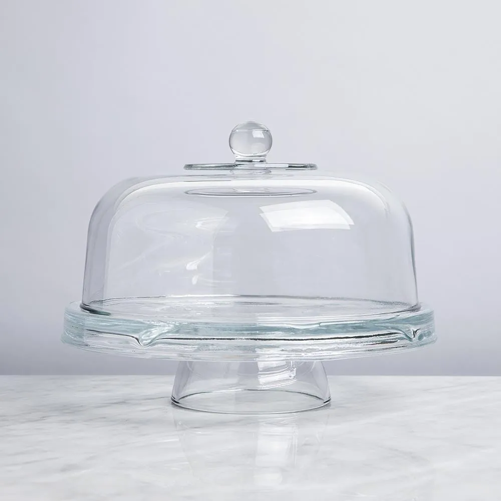 Libbey Selene Glass Cake Stand with Dome – Libbey Shop