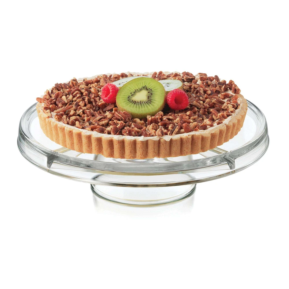 Libbey Selene Multi Use 6-In-1 Cake Plate