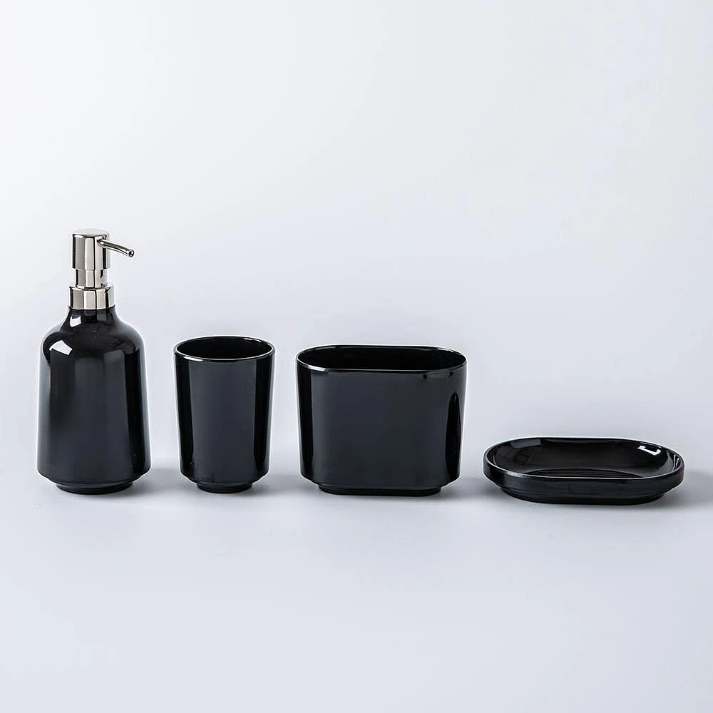 Umbra Step Melamine Soap Pump (Black)
