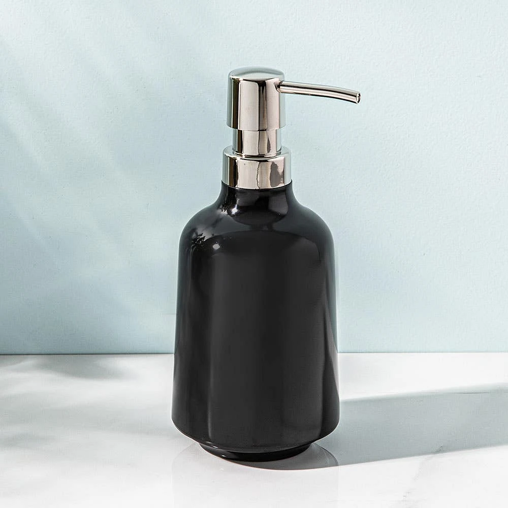 Umbra Step Melamine Soap Pump (Black)