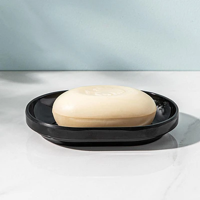 Umbra Step Melamine Soap Dish (Black)