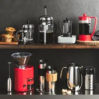 Bodum Bistro Burr Coffee Grinder (Red)