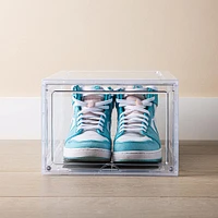 KSP Kicks 'Modular' Shoe Storage Box 36x27x22.4cm (Clear)