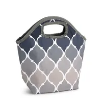 KSP Bella 'Ogee' Insulated Lunch Bag (Grey)