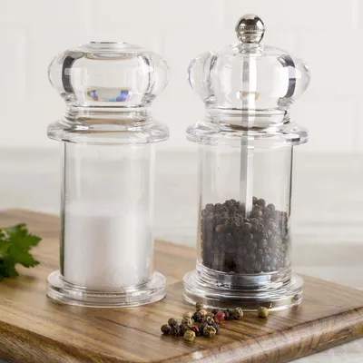 Trudeau Maison Acrylic Salt & Pepper Mill - Set of 2