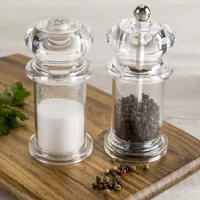 Trudeau Maison Acrylic Salt & Pepper Mill - Set of 2