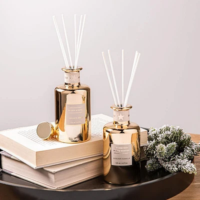 Koopman Christmas Reed Diffuser 'Golden Vanilla/Golden Birch' 125ml