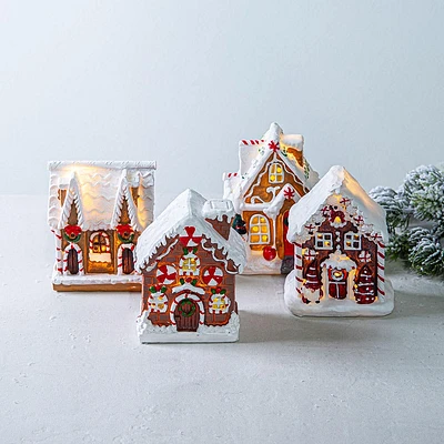 Koopman Christmas 'Gingerbread' LED House (Multi Colour)