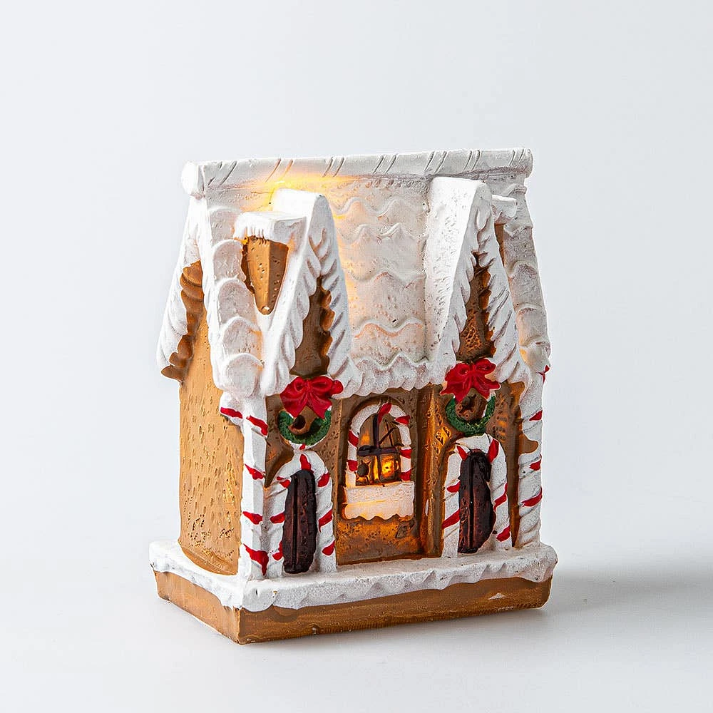 Koopman Christmas 'Gingerbread' LED House (Multi Colour)